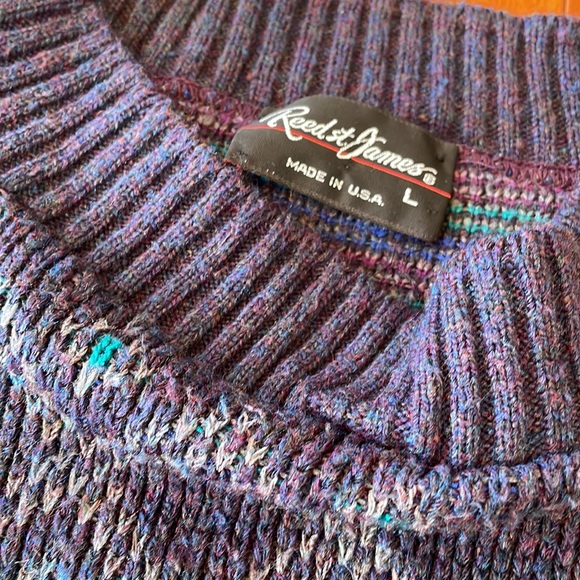 VINTAGE REED & JAMES SWEATER - Picture 2 of 8